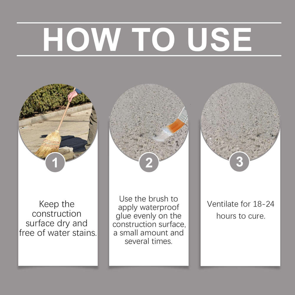 Jue-Fish Invisible Glue, Coating Home Repair Leak Gap Non-Falling Off Wear-Resistant Waterproof Sealant S260130