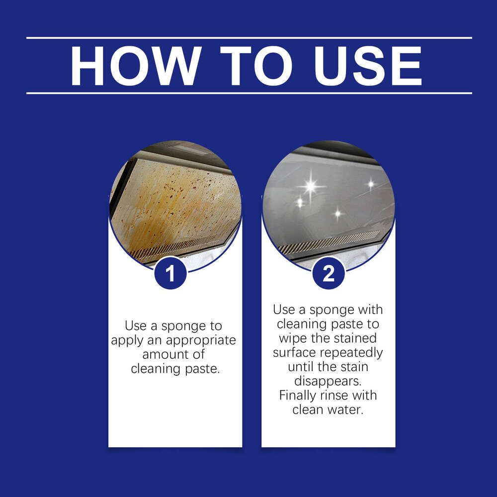 Jakehoe Paste Stainless Steel Cookware Stove Cleaning Rust Remover Oil Stain Daily Maintenance Cleaner S260130