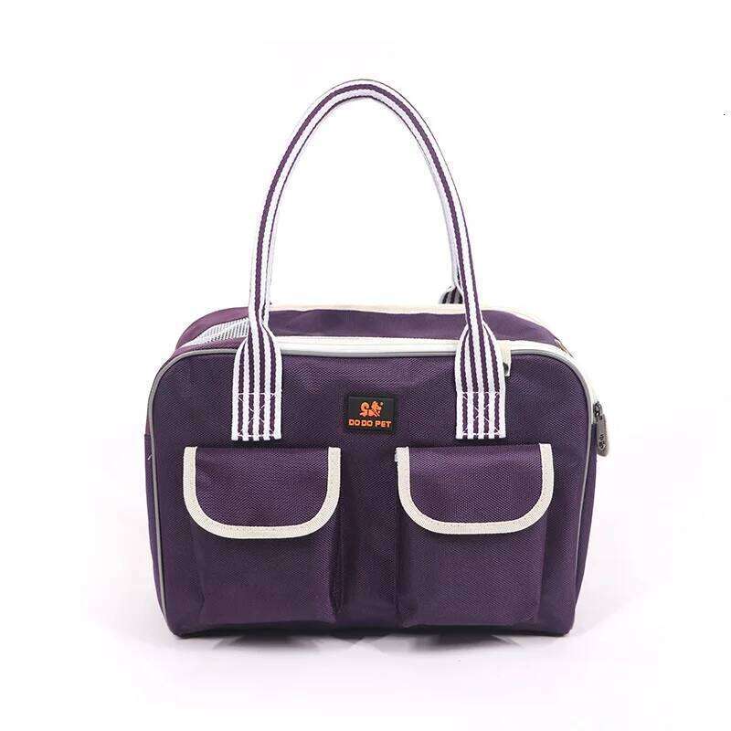 DODOPET Korean Pet Puppy Carrying Dog Outing Handbag Hand Bag Breathable Cat Backpack Carrier 26H0130