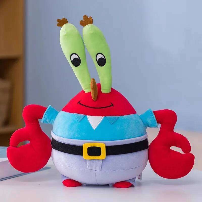 Spongebob Squarepants Patrick Krabs Gary Plush Doll Kawaii Kid Cartoon Anime Peripheral Toy Christmas Gift Y260128