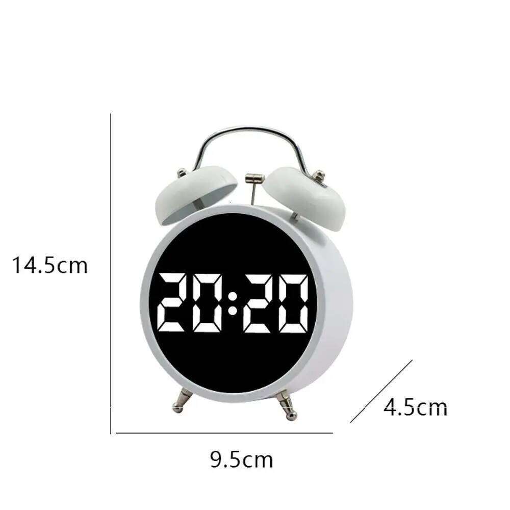 High Quality Extra Large Sound Alarm with LED Screen Simple Number Multifunctional Clock W260130