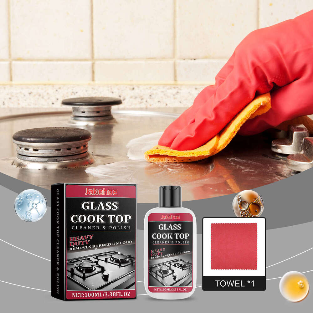 Jakehoe Kitchen Stove Range Hood Heavy Oil Stain Stubborn Dirt Polish Cleaner S260130