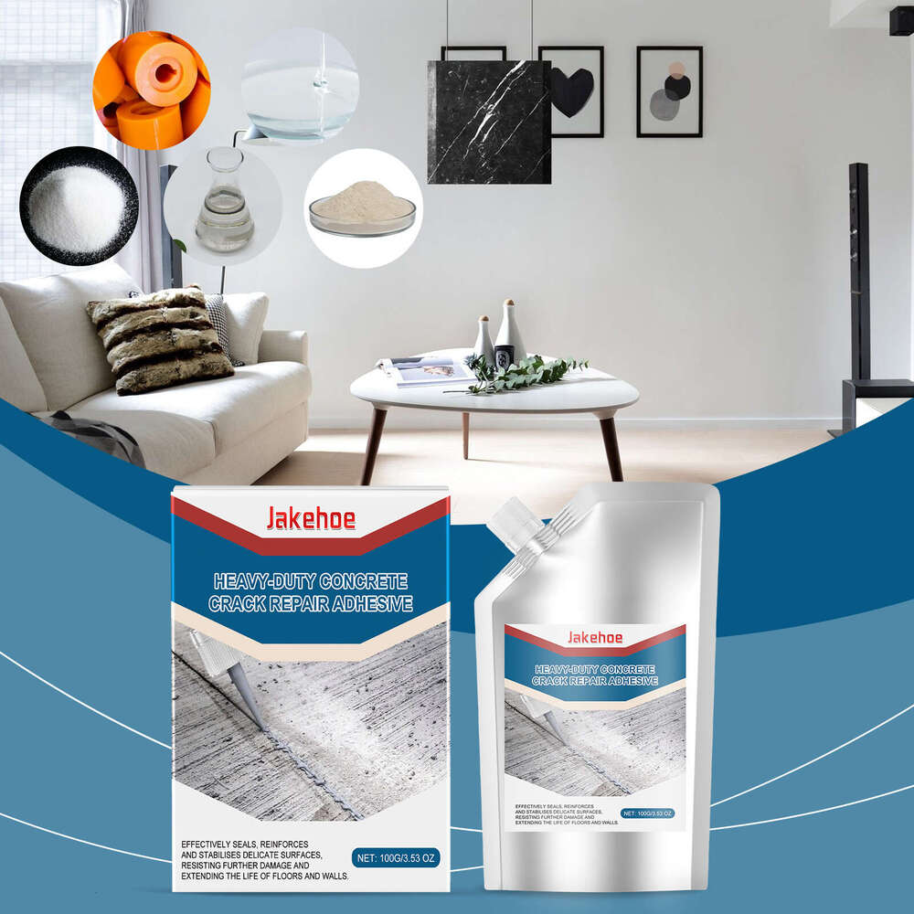 Jakehoe Adhesive Household Floor Wall Crack Leak Repair Waterproof Coating Glue S260130