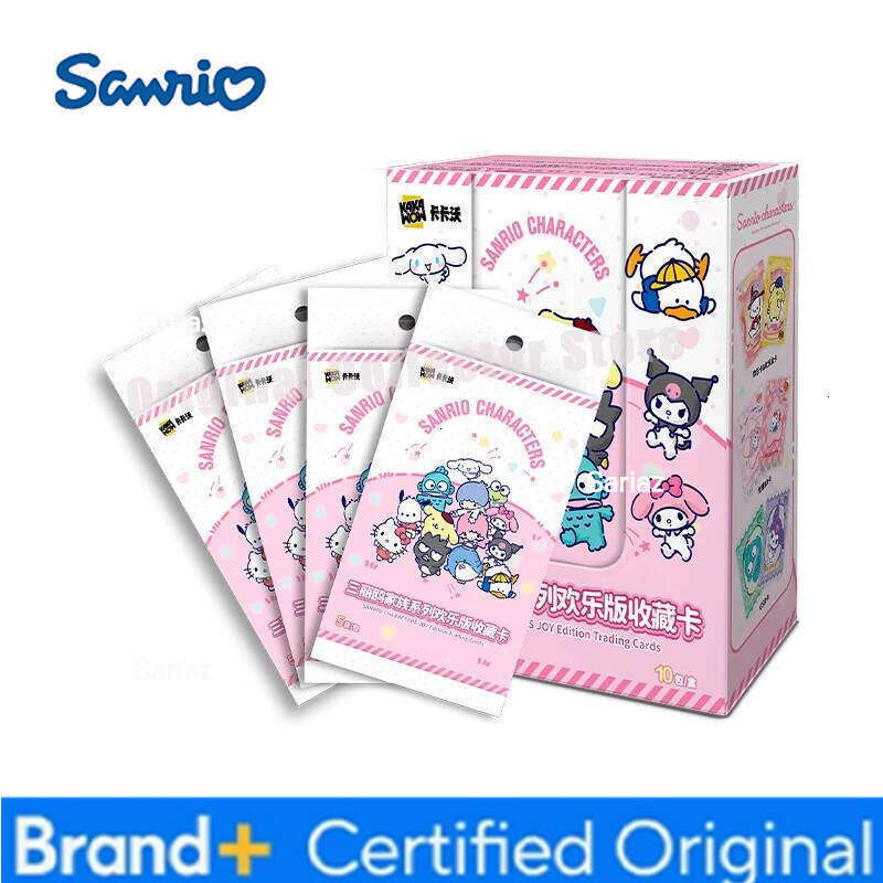 Sanrio Original Bandai Kakawow Trading Cards u Family Series Happy Edition Collection Official Authentic Favorite Card Pack H260130