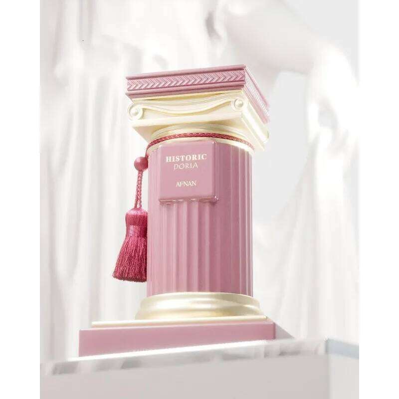 Afnan Historic Doria Eau de Parfum Spray for Women and Men 3.4 Fl. Oz Original Arab Perfume Lasting Floral Pheromones Makeup H260130