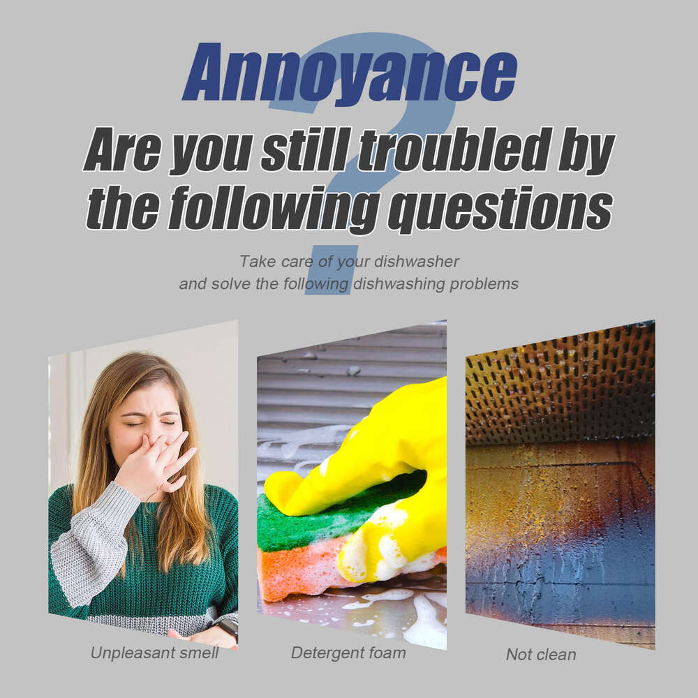 Jue-Fish Kitchen Range Hood Stove Oil Stain Rust Dirt Cleaning Powder S260130