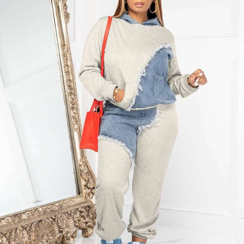 Ladies Sportswear Set Women Sport Leisure Suit Women s Clothing fashionable casual sweatshirt leggings long two piece suit