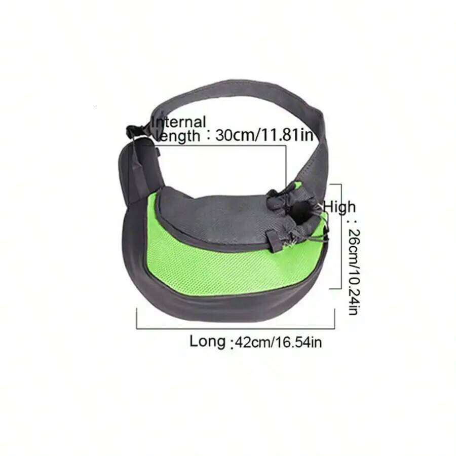 Breathable Pet Backpack Crossbody Shoulder Cat Dog Outdoor Carrier 26H0130