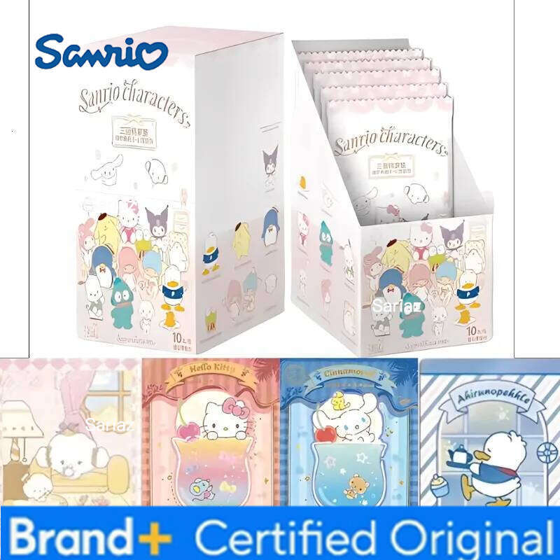 Sanrio KAYOU Official Genuine Characters Series 1 Fantasy Journey Collection Cards Anime Themed Holiday Gifts Toys H260130