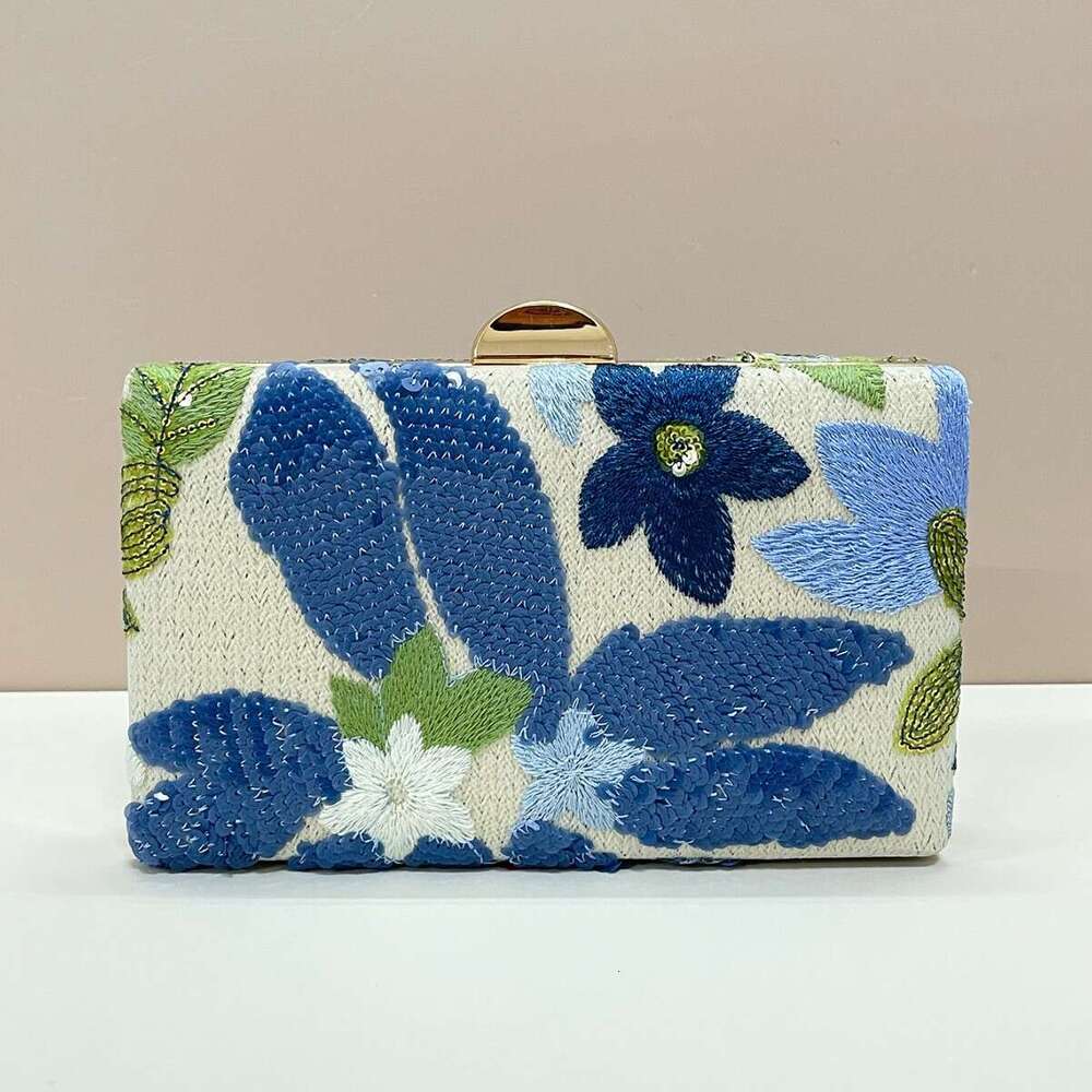 Handbag Sequin Embroidery Niche Design Evening Dress Cheongsam Women's Bag Clutch Purse Shoulder bags crossbady bag