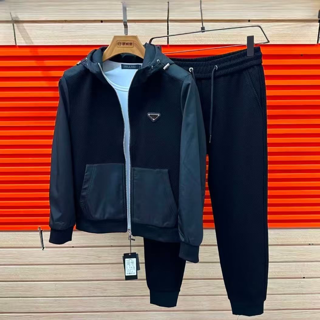 Mens Tracksuits Mens Designer Tracksuits Suit Letters Print High Street Loose Woman Sweatsuit and Sweatpants Sets Casual Sports Pants Jogger Clothing 688