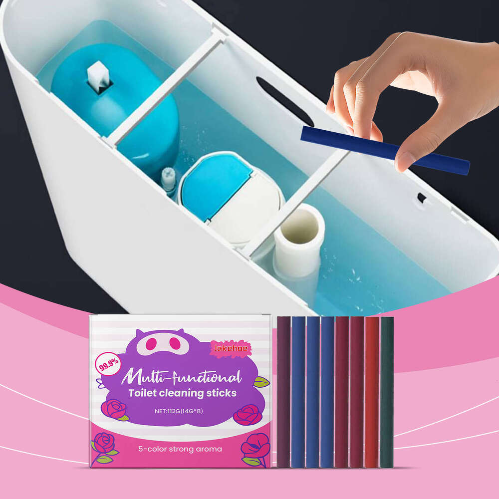 JAKEHOE Multi-Effect Odor Stain Removal Fresh Scent Household Toilet Cleaning Stick S260130