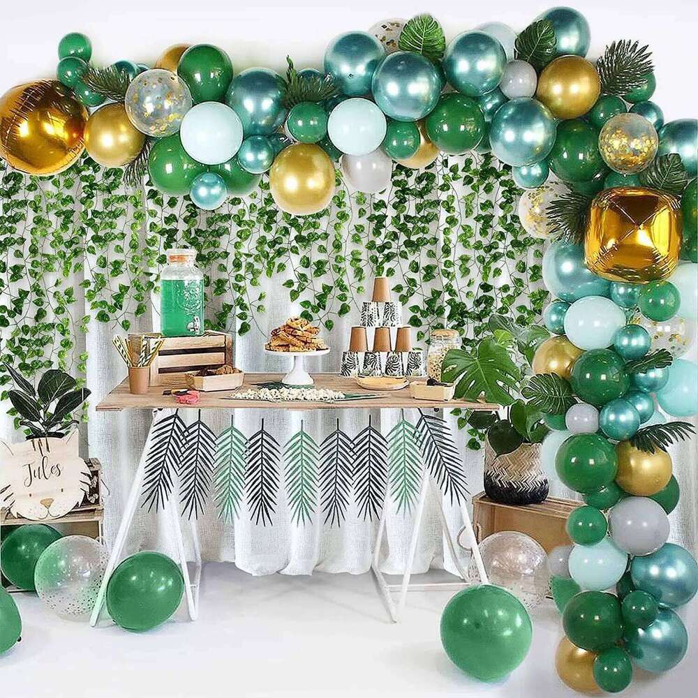 1/3/6/12pcs,Realistic Ivy Leaves Garland - Artificial Plants & Greenery for Weddings, Parties, Home Decor Y260130