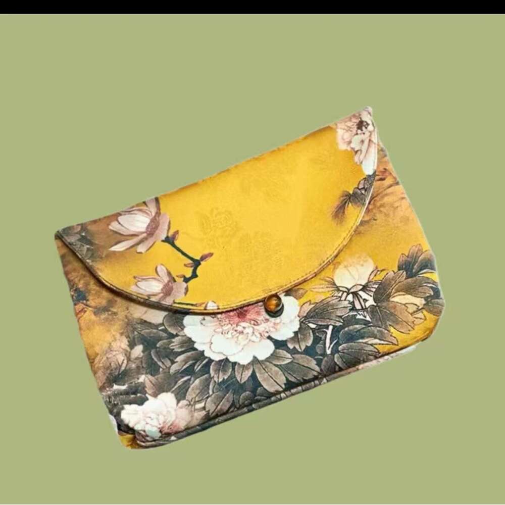 Floral Fragrant Cloud Silk Phone Crossbody Bag Stone Mountain Versatile New Chinese National Style Clutch Series Evergwish