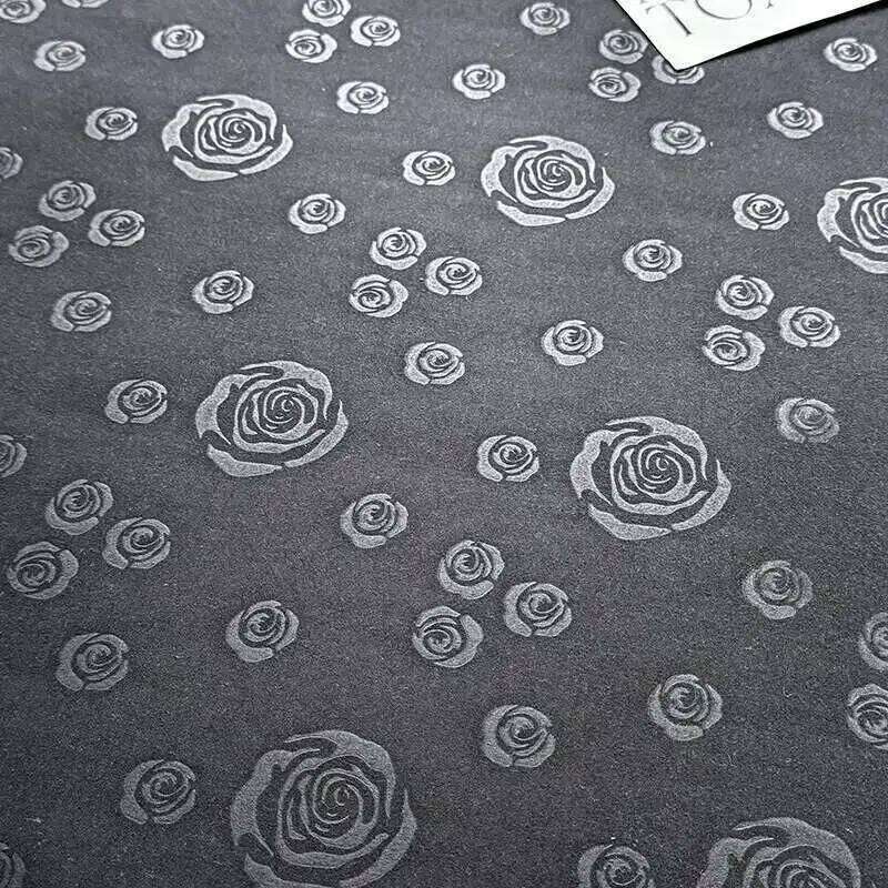 Set Queen/King Size Solid Color & Rose Printed Bed Sheet Fitted Sheets For Double Beds Linen Set, Luxury Bedding