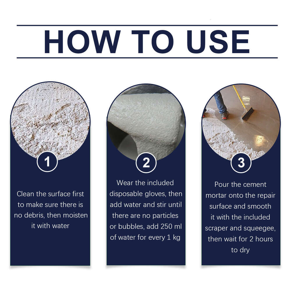 Jue-Fish Waterproof Household Wall Repair Floor Drain Cement Mortar Anti-Seepage S260130