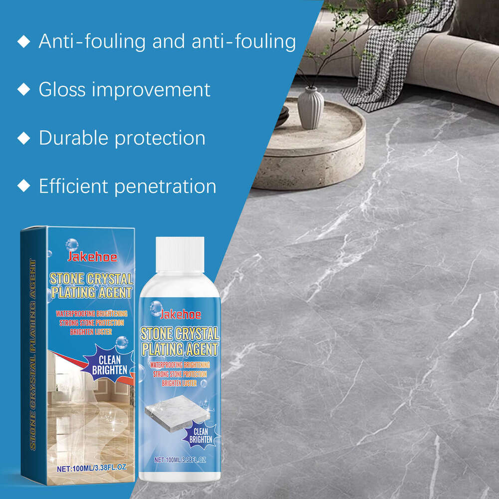 Jakehoe Marble Cleaning and Polishing Kitchen Tile Countertop Scratch Repair Cleaner Stone Crystal Coating Agent S260130