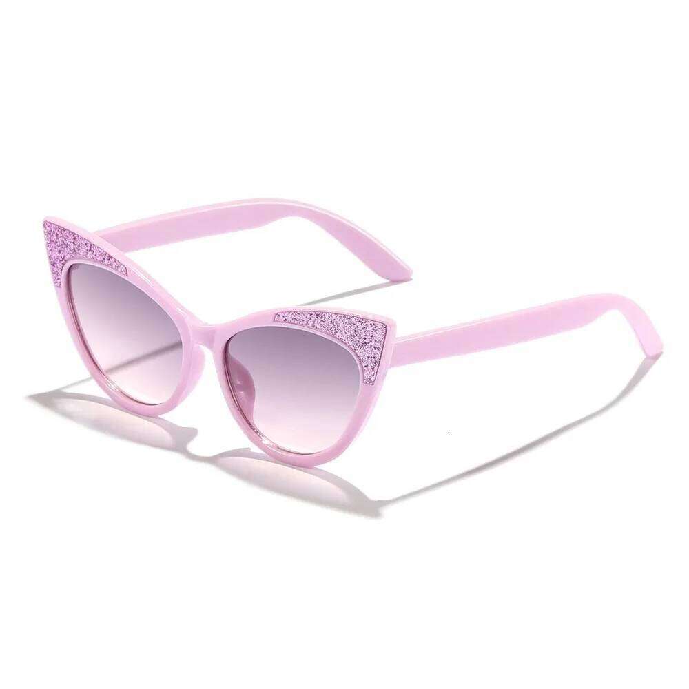 Shades Eyewear Cat Eye Kid Sun Protection Blocking Sunglasses Anti Radiation Glass Photography Props H260130