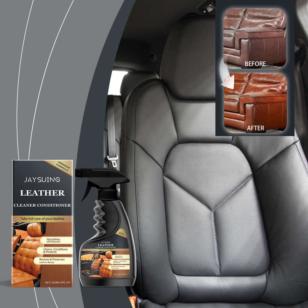 JAYSUING Conditioner Furniture Bag Sofa Car Seat Cleaning Stain Removal Leather Cleaner S260130