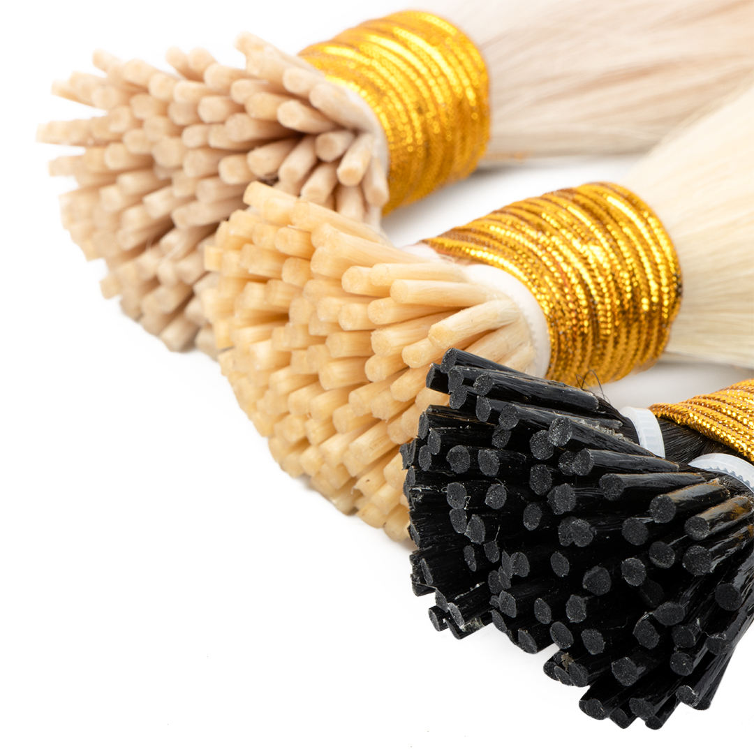 22inch 100g I customzied color Pre Bonded Hair Extensions Stick Tip Keratin Hair 100% Virgin Cuticle Aligned Remy Human Hair Extension