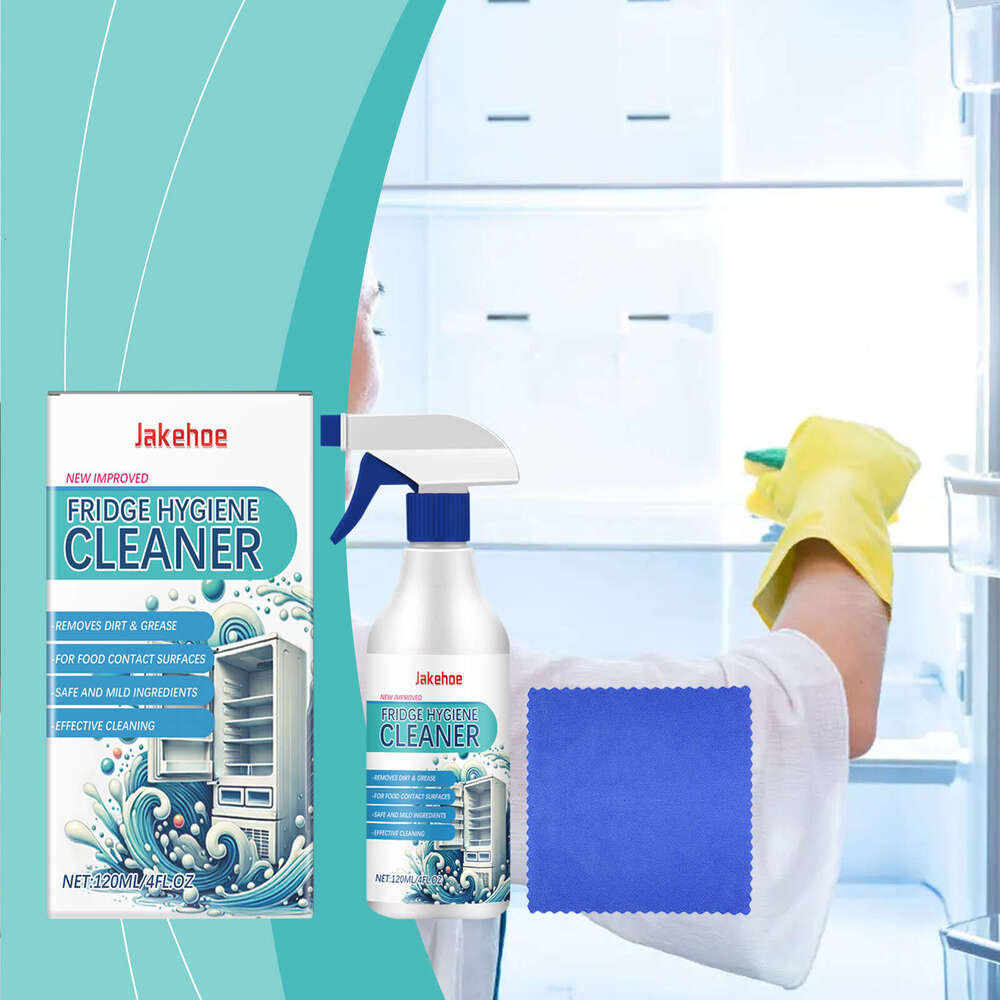 JAKEHOE Cleaner Refrigerator Stain Deep Odor Removal Household Cleaning Spray S260130