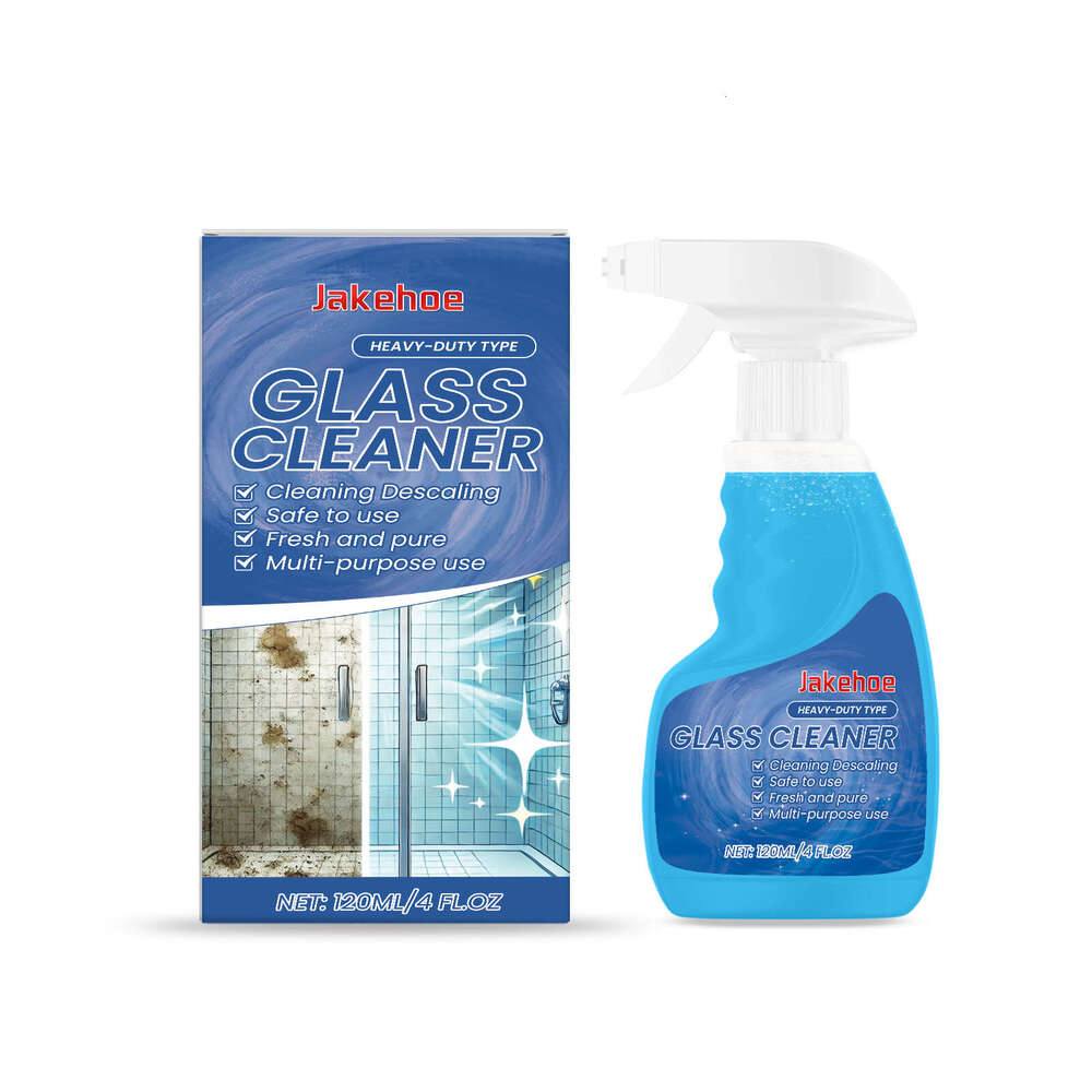 Jakehoe Descaling Dust Stain Glass Mirror Crystal Clear Cleaner S260130
