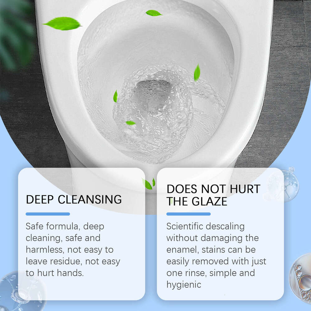 Jakehoe Easily Removes Toilet Stains Urine Scale Fast Foaming High-Efficiency Foam Cleaner Powder S260130