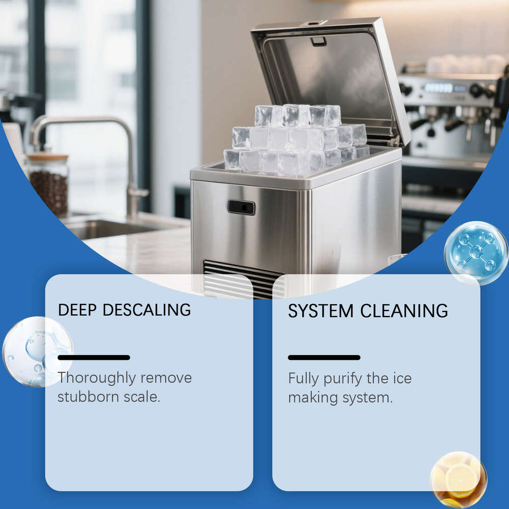 Jue Fish Household Deep Descaling Deodorizing Care Ice Maker Cleaning Tablets S260130