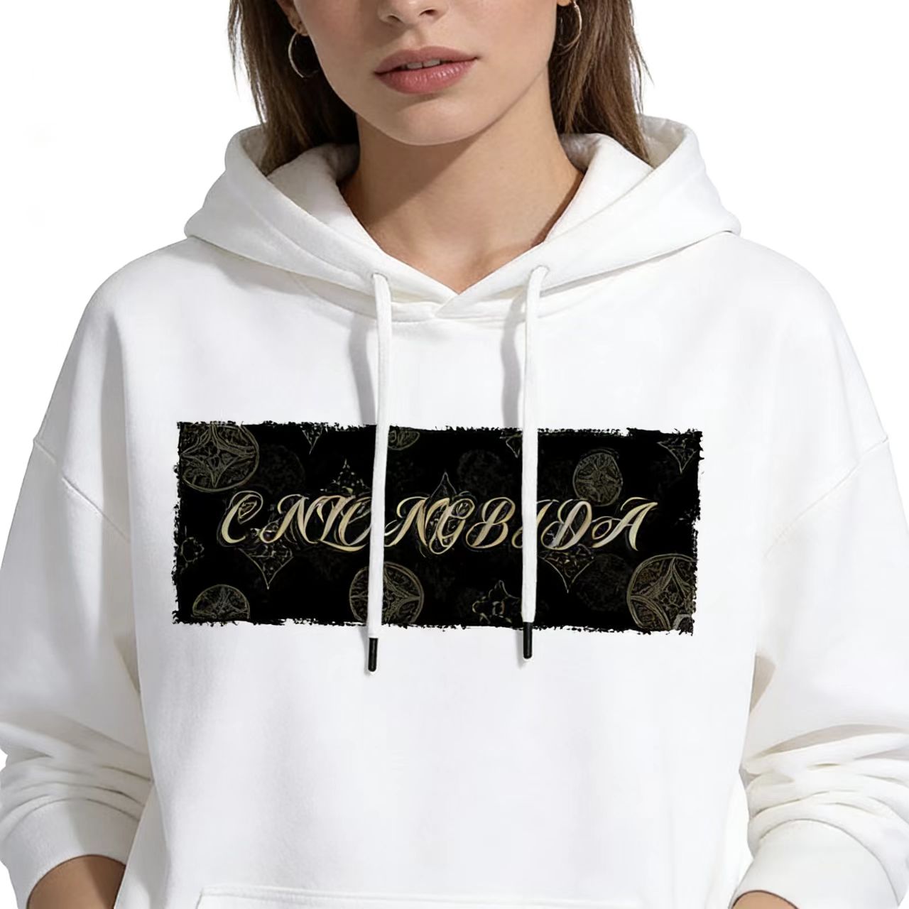 women's Hoodie Street Retro Chinese Style Pullover Hooded Sweatshirt