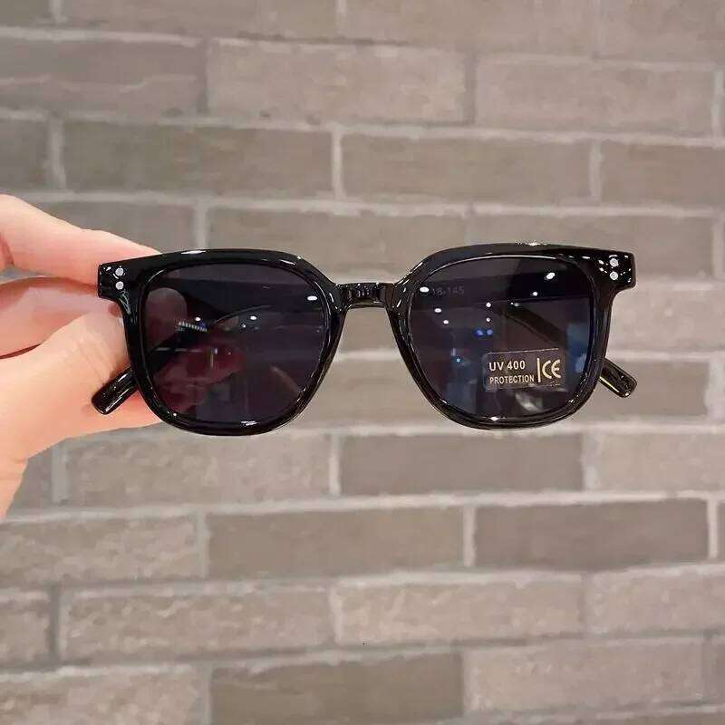 Children Vintage Square UV400 Sun Outdoor Cute Girl Boy Fashion Glasses Protection Classic Kids Sunglasses H260130