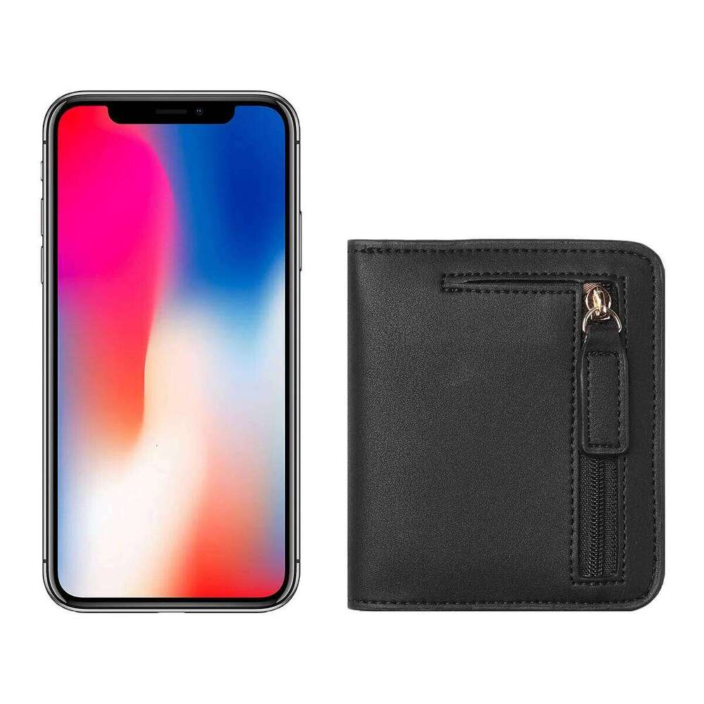 for Women RFID Blocking Small Compact Bifold Leather Pocket Wallet Ladies Mini Purse with ID Window Z260130