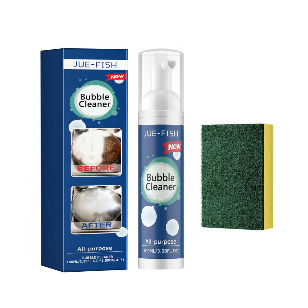 Jue-Fish Kitchen Foam Range Hood Stove Exhaust Pipe Wall Kitchenware Grease Cleaner S260130c'c'c