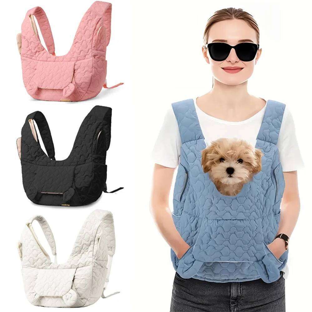 Carrier Backpack Extra Large Capacity Pet Chest Dog Cat Outdoor Bag Waterproof and Wind Resistant Portable 26H0130