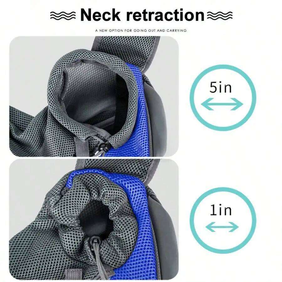 Breathable Pet Backpack Crossbody Shoulder Cat Dog Outdoor Carrier 26H0130