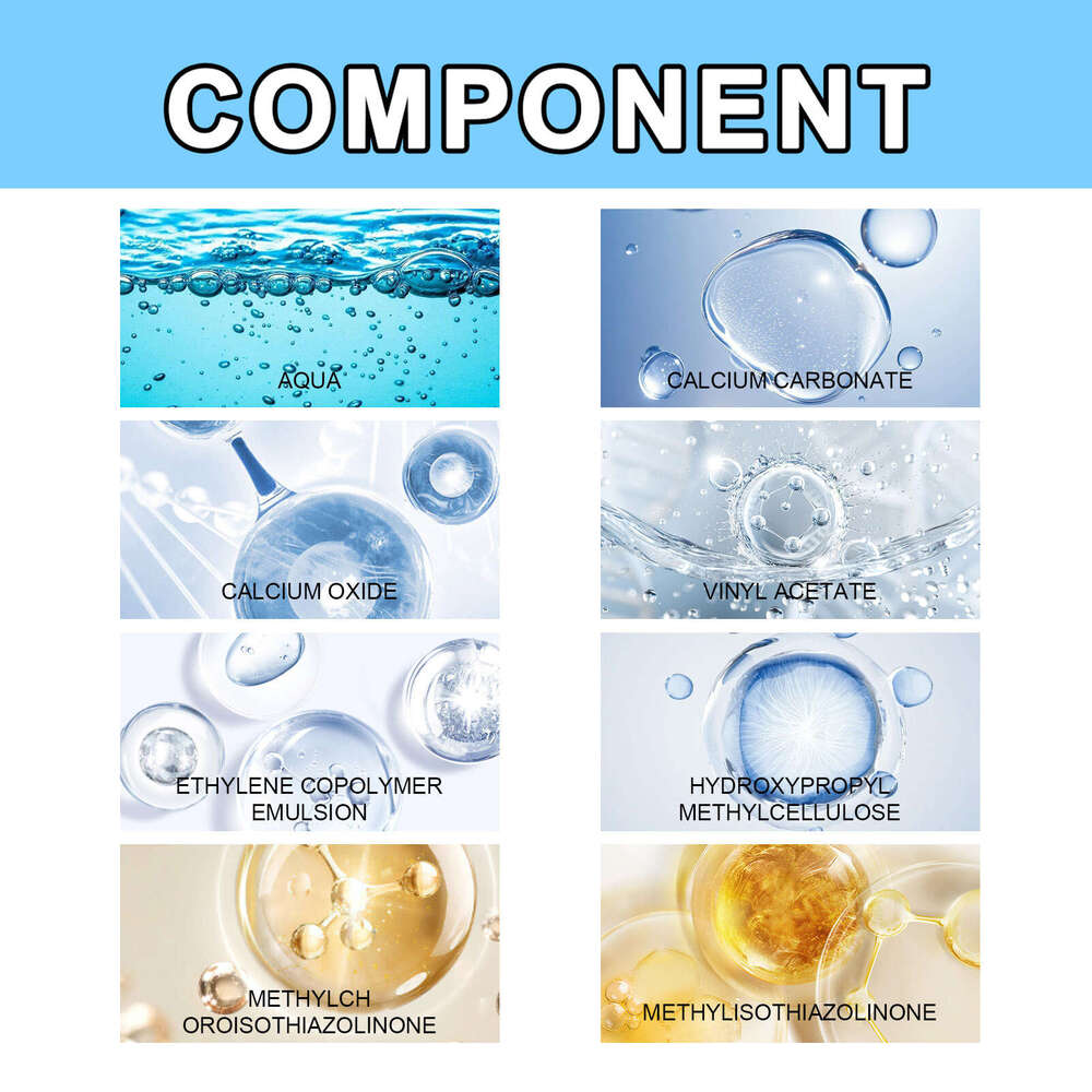 Jaysuing Paste White Stain Graffiti Cover Wall Renovation Color Change Odor Removal Mildew Resistant Repair S260130