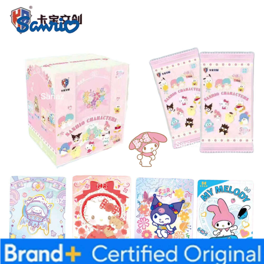 Sanrio KABAO New Product Genuine Polaroid Heartbeat Wink Card Hello Kitty Collection Hobbies Children's Gifts H260130
