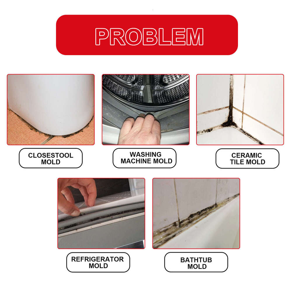 Jaysuing Remover Gel Household Wall Kitchen Bathroom Washing Machine Stain Mold Mildew Cleaner S260130