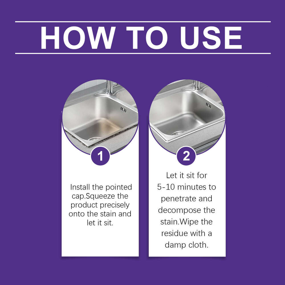 Jue Fish Household Multi-Effect Cleaning Wall Floor Toilet Stain Removal Long-Lasting Gel Cleaner S260130