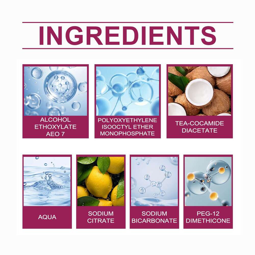 Jue-Fish Foam Cleaning Bathroom Glass Door Bathtub Water Stains Cleaner S260130