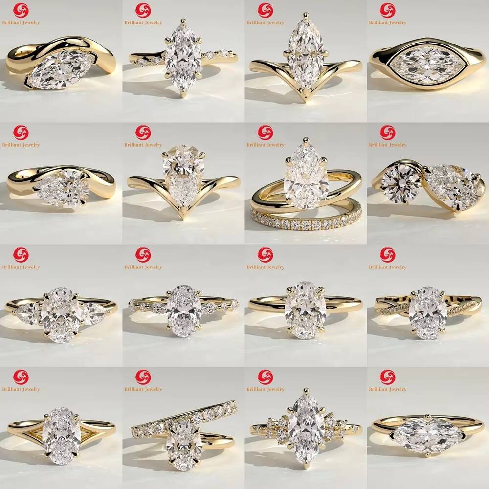 Customizable Solitaire Ring Oval Cut 2carat 14K 18K IGI Certified CVD HPHT Lab Grown Diamond Ring for Engagement Wedding