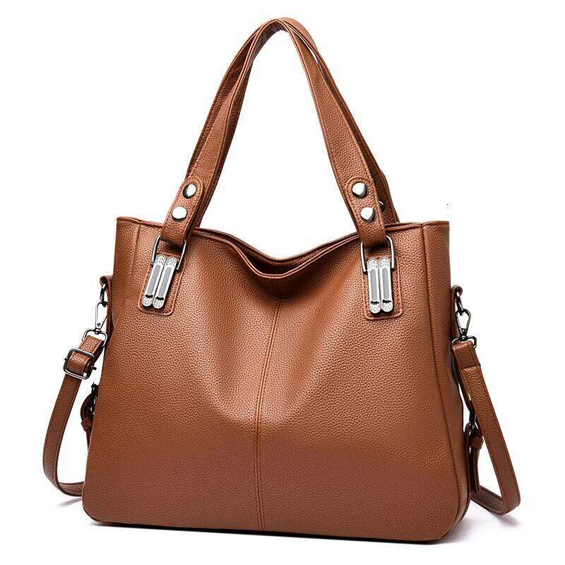 Large Capacity Women PU Leather Handbags Tote Messenger Casual Female Zipper Shoulder Bags Fashion Ladies Big Crossbody Bag Z260130