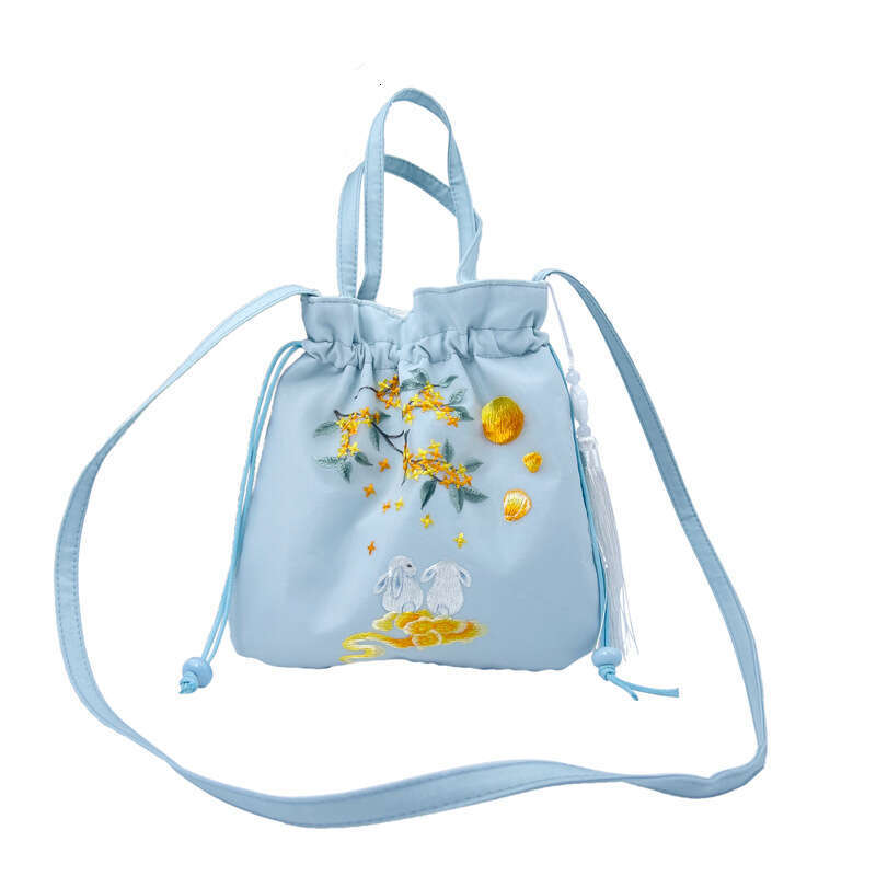 Embroidery National Hanfu Matching Handbag Ancient Style Crossbody Casual Versatile Artistic Small Bag MASA