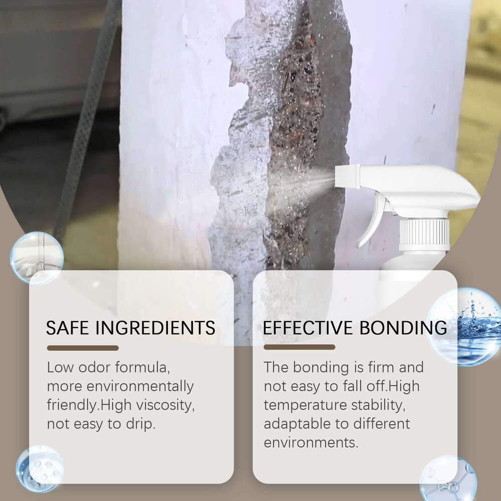 Jakehoe Fixative Indoor and Outdoor Wall Repair Dust Removal Spray S260130