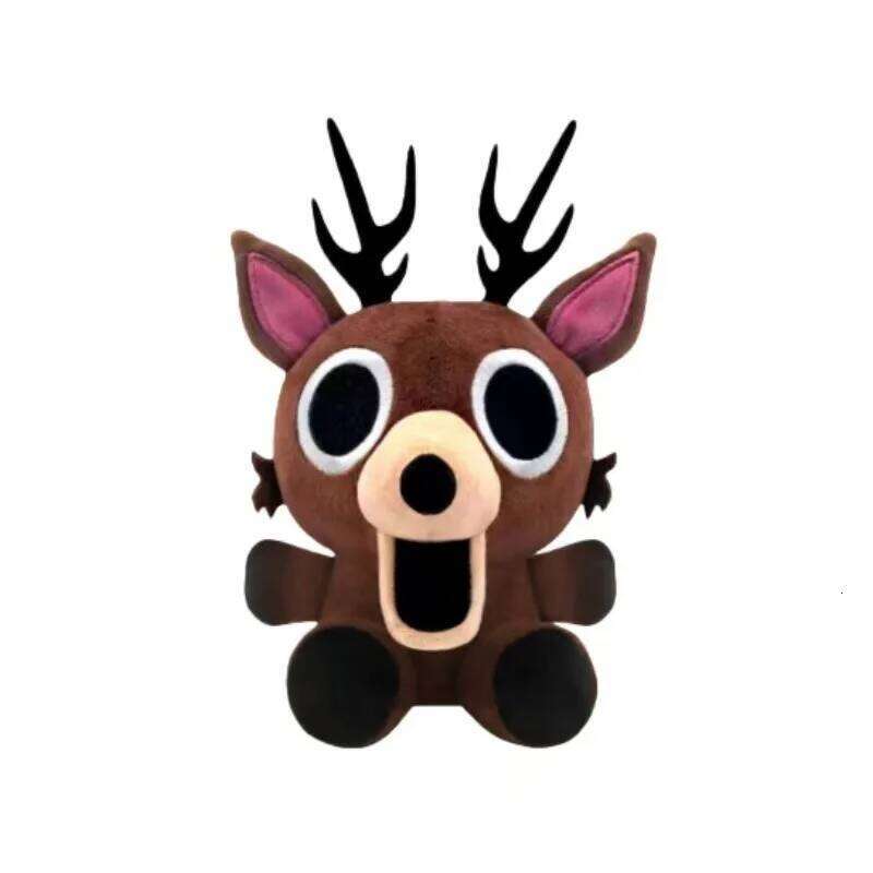 New Stock Deer Plush Doll 99 Nights In The Forest Anime Peripherals Toy Halloween Christmas Gift Y260128