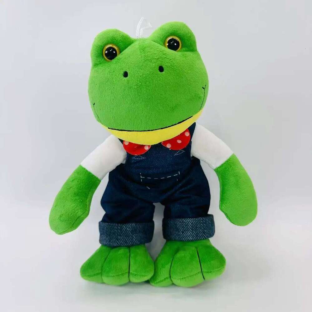 Hot Cute Magic Expression Doll 25cm Cartoon Girl Plush Toy Soft Long Leg Frog Kids Christmas Gift Y260128