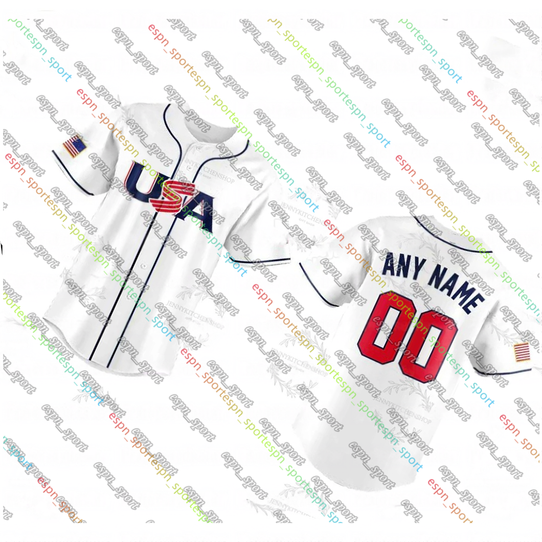 99 Aaron Judge Team USA 2026 World Baseball Classic Jersey - Pete Alonso, Paul Skenes, Corbin Carroll, J.T. Realmuto, Cal Raleigh, Pete Crow-Armstrong Fans