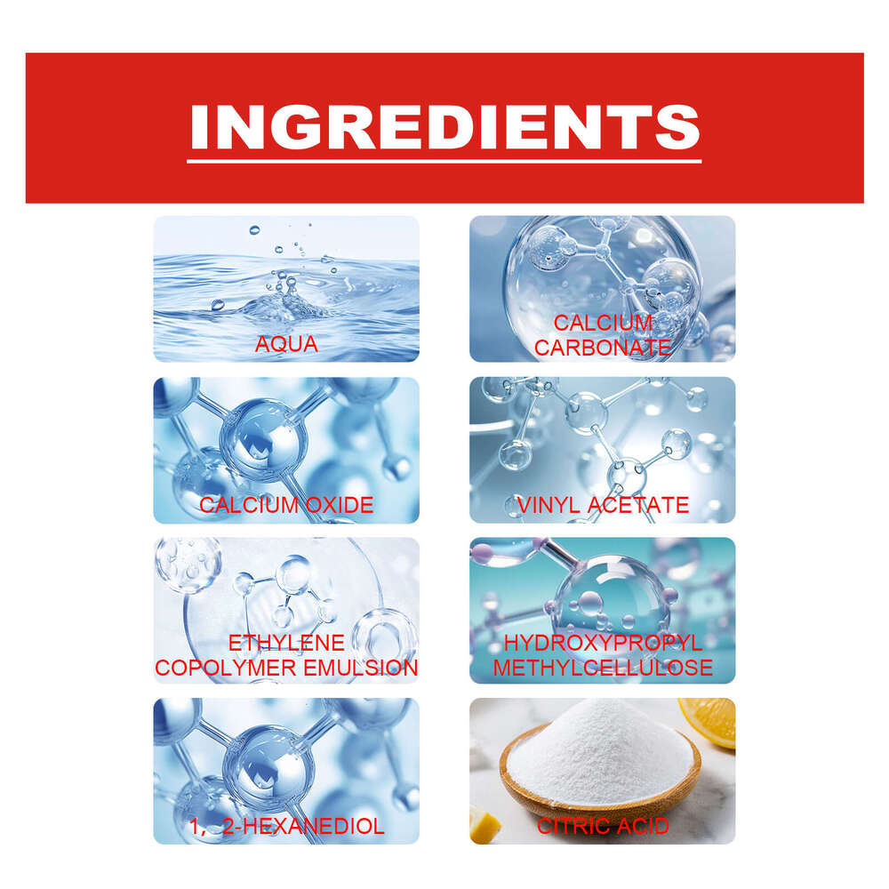 Jue-Fish 300g Home White Mold Graffiti Stain Renovation Crack Repair Wall Paste S260130