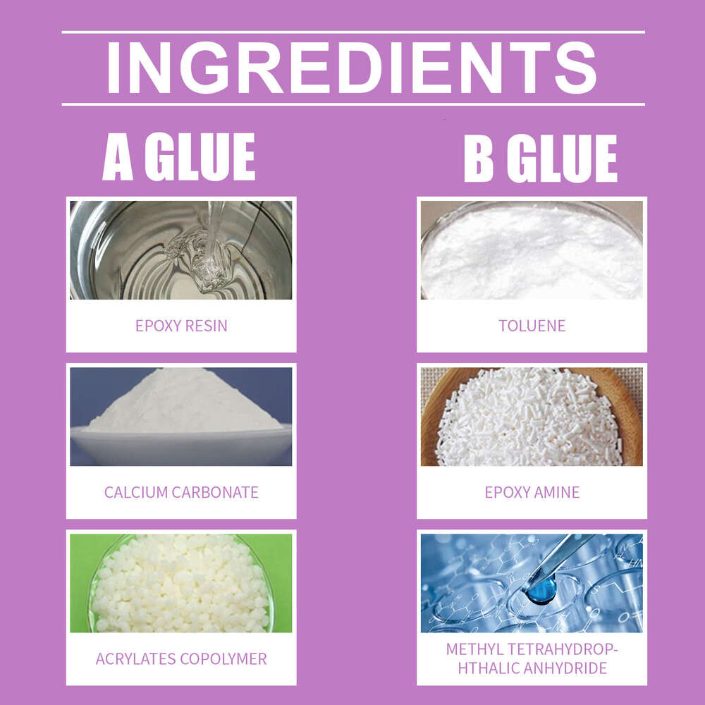 Jue-Fish Waterproof Leak-Proof Crack Adhesive AB Agent Metal Repair Glue S260130