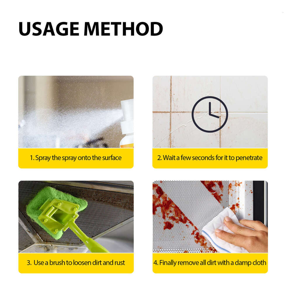 Jakehoe All-Purpose Cleaner for Cleaning Kitchen Utensils, Pots, Stovetops, Range Hoods, Oil Stains, Grease, and Black Residue S260130