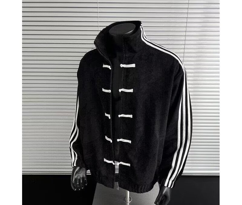 Men's Jacket Stand Collar hoodie Chinese New Year Style hoodies for men Buttons Retro Tang clothes Single Breasted classic women Luxury fashion c